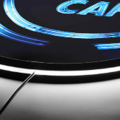 NEON Look Cafe Custom Text LED Sign (Edge)