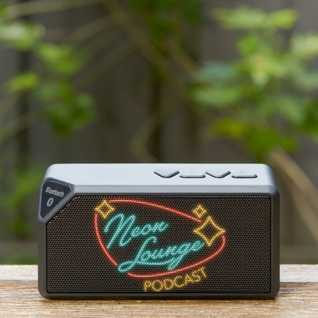 Neon Lounge Logo Bluetooth Speaker (Insitu(Outdoor))