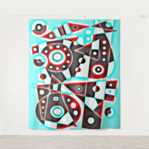 Neon Machine No. 5 Tapestry