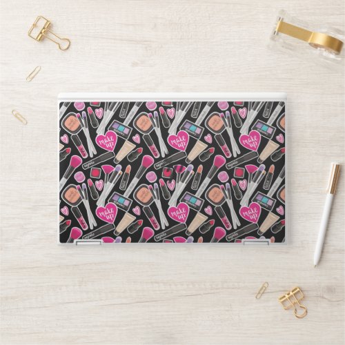 Neon Makeup Pattern HP Laptop Skin