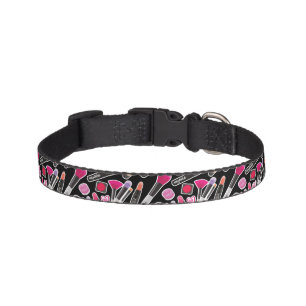 Neon Makeup Pattern Pet Collar
