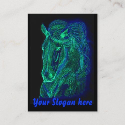 Neon Mane Business cards