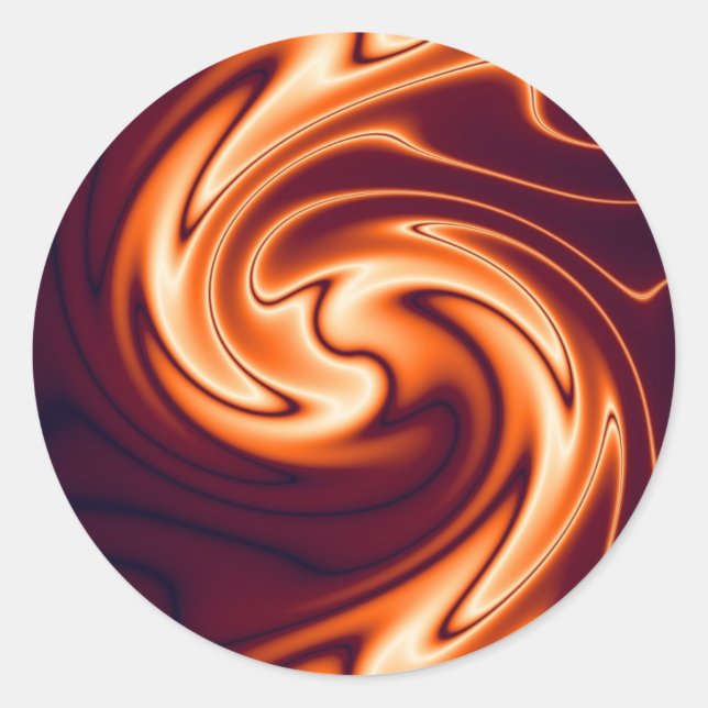 Neon Marbling Sticker (Front)
