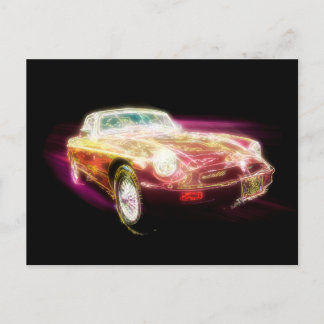 Neon MG - Return of the Retro Postcard