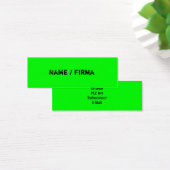 Neon - mini Business Cards (Desk)