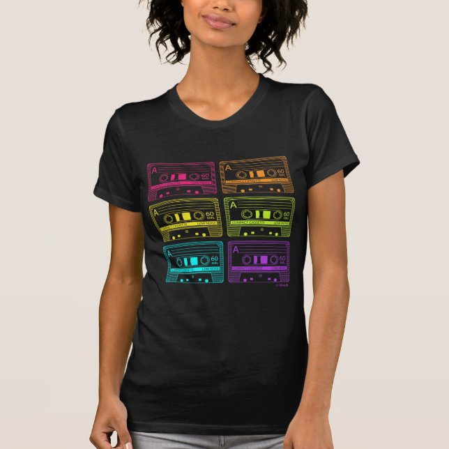 Neon Mix Tapes T-Shirt (Front)
