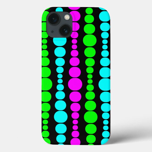 Neon Modern Rectangles  Case-Mate iPhone Case (Back)