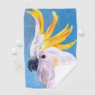 Neon Mohawk - Cockatoo Golf Towel