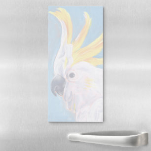 Neon Mohawk - Cockatoo Magnetic Notepad
