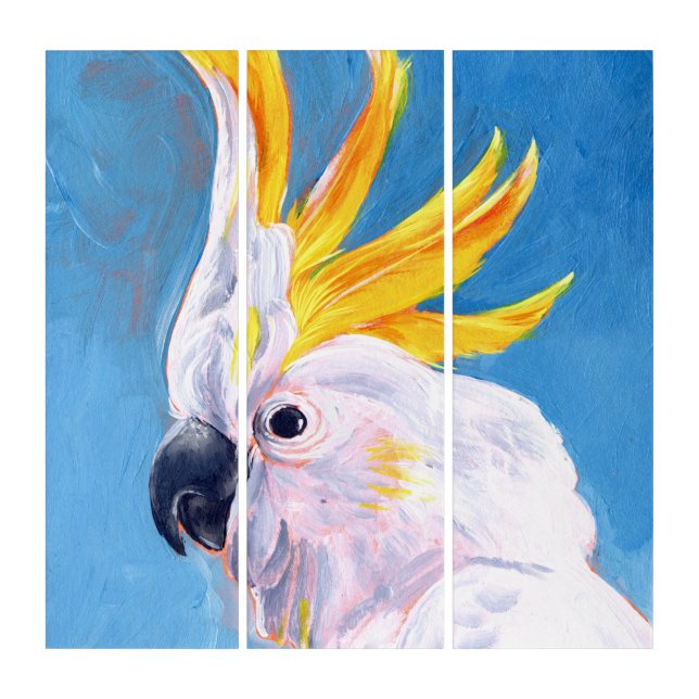 Neon Mohawk - Cockatoo Triptych (Front)