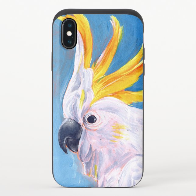 Neon Mohawk - Cockatoo Uncommon iPhone Case (Back)