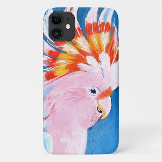 Neon Mohawk - Pink Cockatoo Case-Mate iPhone Case (Back)