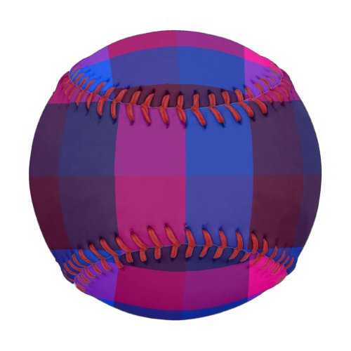 Neon mosaic fusion baseball