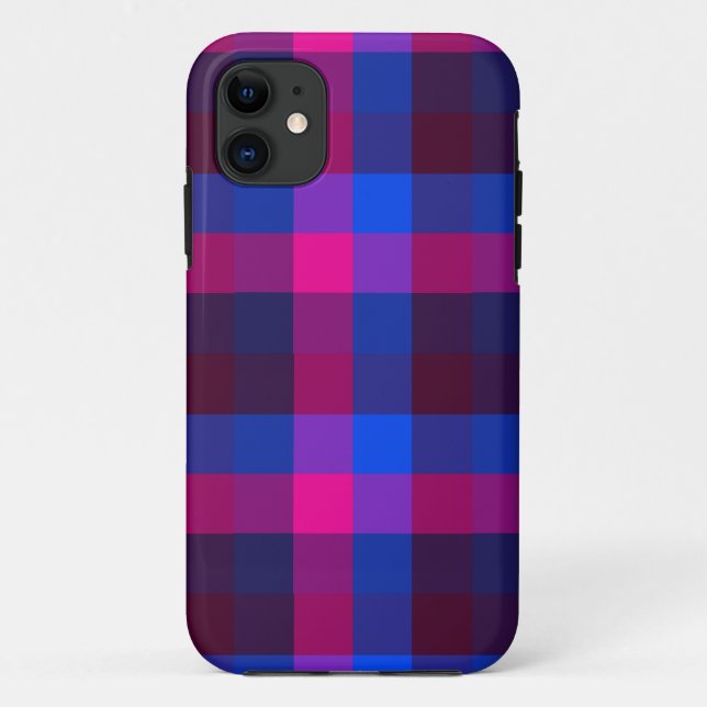 Neon mosaic fusion  Case-Mate iPhone case (Back)