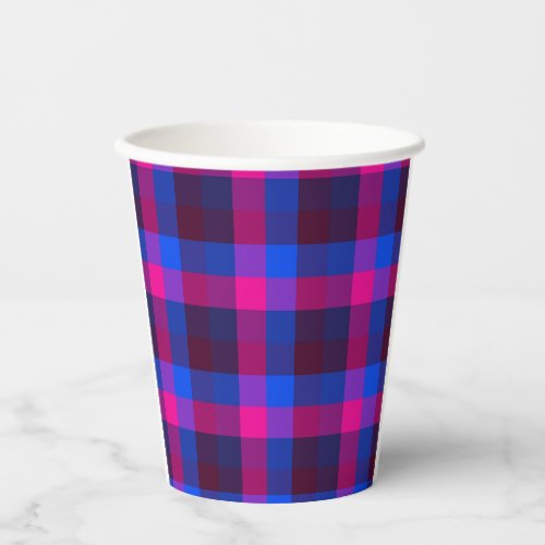 Neon mosaic fusion paper cups