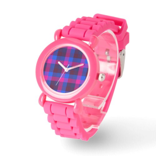 Neon mosaic fusion watch