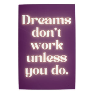 Neon Motivation Wall Art – Inspirational Quote