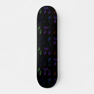 Neon Music Skateboard Deck