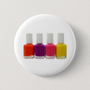 Neon Nail Polish Button