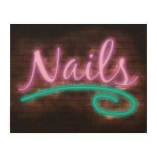 Neon Nails Sign