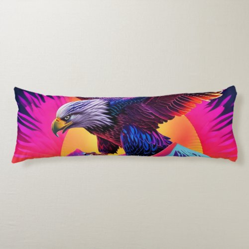 Neon Nature Adler Vision unique beauty Body Pillow