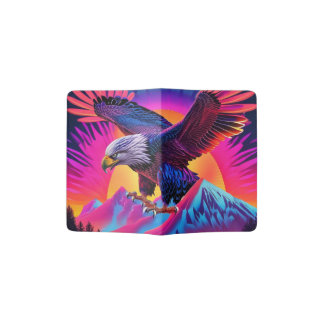 Neon Nature Adler Vision unique beauty Passport Holder