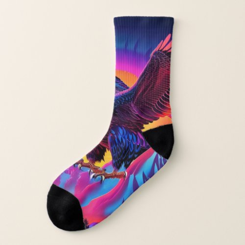 Neon Nature Adler Vision unique beauty Socks