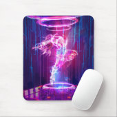 Neon Night Club Dancer Mouse Pad | Zazzle