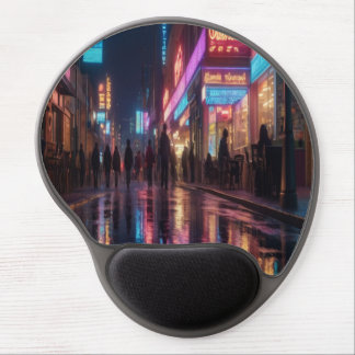 Neon Night Gaming Mouse Pad