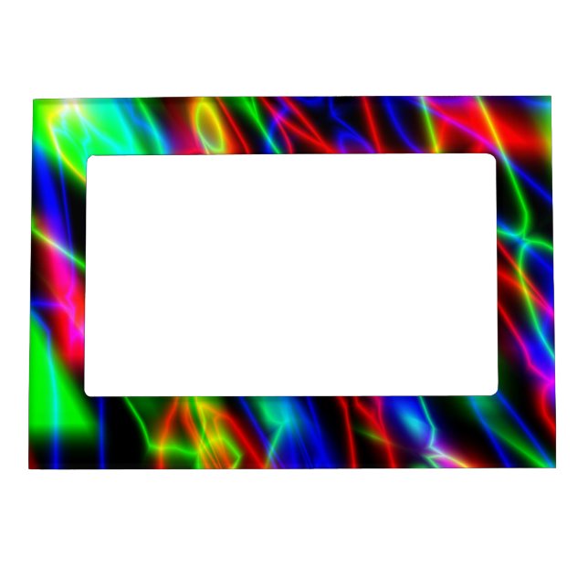 Neon Night Magnetic Photo Frame (Front)