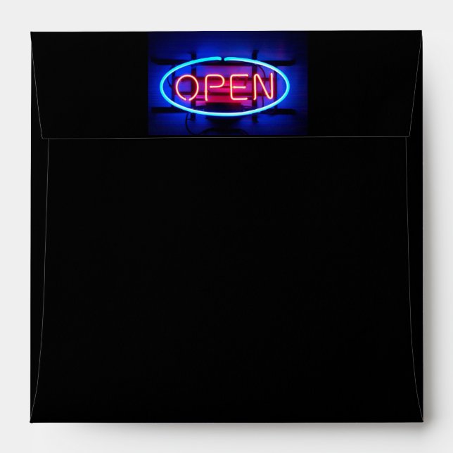 Neon Nights Envelope (Back (Top Flap))