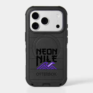 NEON NILE Wave Logo iPhone OtterBox Case
