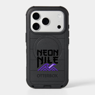 NEON NILE Wave Logo iPhone OtterBox Case