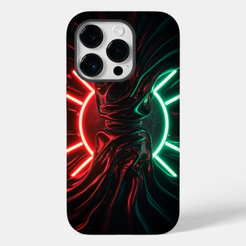 Neon Noir Enigmatic Distortion Case_Mate iPhone 14 Pro Case