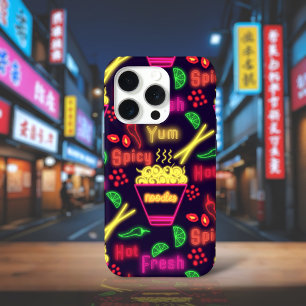 Neon Noodles  iPhone 15 Case