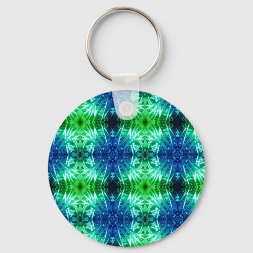 Neon Ocean Keychain