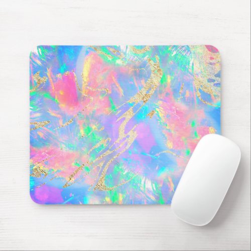 neon opal mouse pad