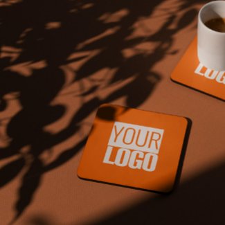 neon  orange  -  add bold logo 