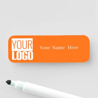 Neon orange - add logo