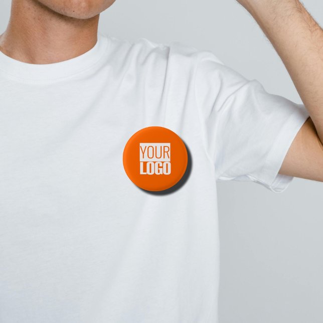 neon   orange  - add your  logo  button (Creator Uploaded)