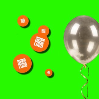 neon orange - add your logo