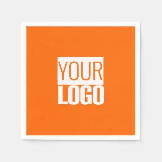  Neon  orange  - add your  logo 