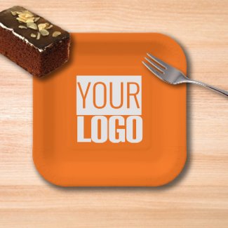  Neon  orange  - add your  logo   