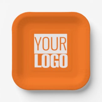  Neon  orange  - add your  logo   