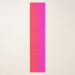 Neon Orange and Hot Pink Ombre Shade Color Fade Scarf<br><div class="desc">Neon Orange and Hot Pink Ombre Shade Color Fade. Ombre shades go from hot pink blurred into neon orange in this sunset palette neon, orange, hot, pink, ombre, shade, color, fade, trend, bright, fluorescent, highlighter, school, kids, fun, dorm, decor, tint, bright neon pink, bright pink, neon orange, hot pink, ombre...</div>