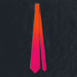 Neon Orange and Neon Pink Ombre Shade Color Fade Neck Tie<br><div class="desc">Neon Orange and Neon Pink Ombre Shade Color Fade. Faded shades of hot pink blurring into neon orange look like a painted sunset neon, orange, hot, pink, ombre, shade, color, fade, trend, bright, fluorescent, highlighter, school, kids, fun, dorm, decor, tint, bright neon pink, bright pink, neon orange, neon pink, pink...</div>