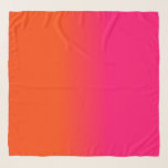 Neon Orange and Neon Pink Ombre Shade Color Fade Scarf<br><div class="desc">Neon Orange and Neon Pink Ombre Shade Color Fade. Faded shades of hot pink blurring into neon orange look like a painted sunset neon, orange, hot, pink, ombre, shade, color, fade, trend, bright, fluorescent, highlighter, school, kids, fun, dorm, decor, tint, bright neon pink, bright pink, neon orange, neon pink, pink...</div>