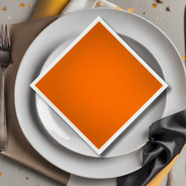 neon  orange -blank  napkins (Creator Uploaded)