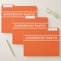 Neon Orange Solid Color Minimalist