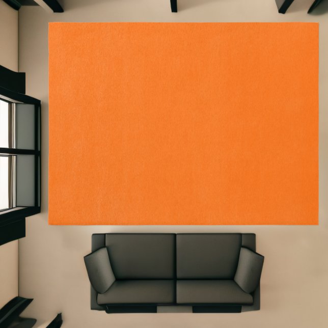 neon  orange solid color rug (Insitu (Indoor 1))